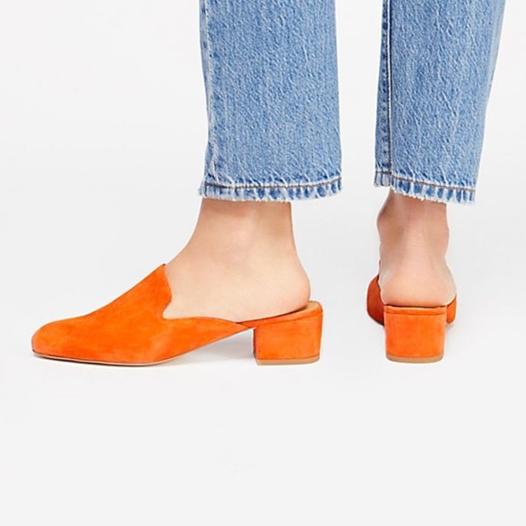 Free People Silent D Supreme Block Heel Mule new - Picture 3 of 6